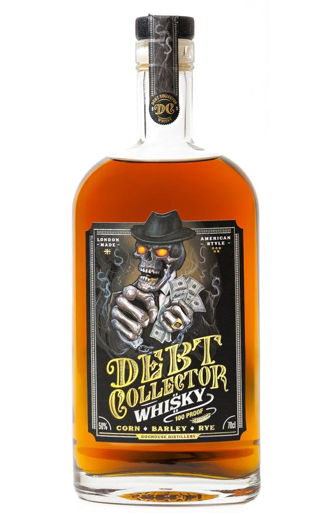 Doghouse Distillery Debt Collector Whisky Bottle