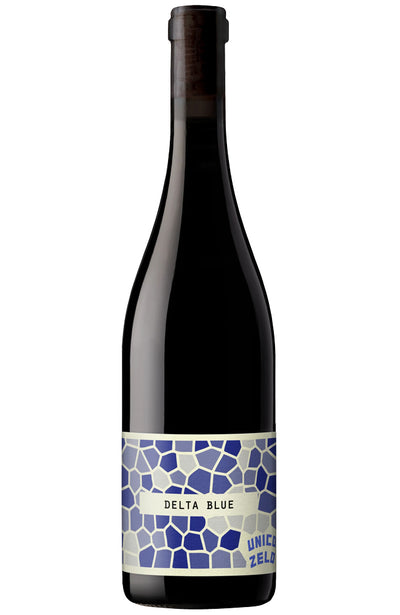 Unico Zelo Delta Blue Red Wine Bottle