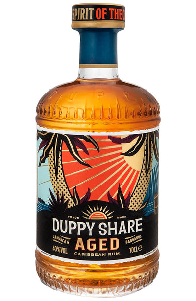 The Duppy Share Aged Caribbean Rum Bottle