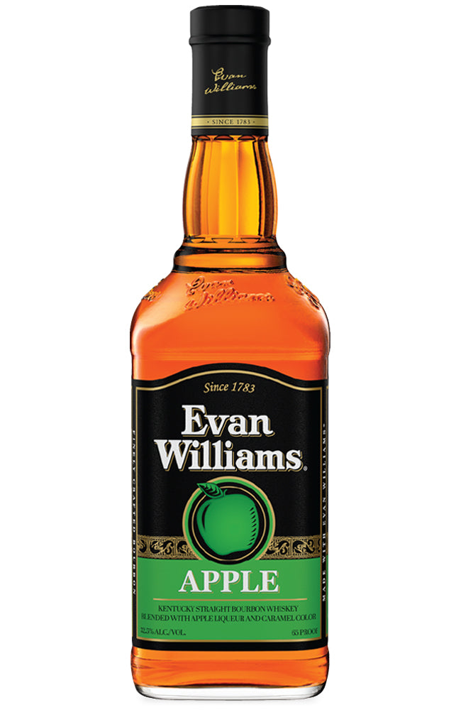 Evan Williams Apple Bourbon Bottle