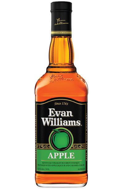 Evan Williams Apple Bourbon Bottle