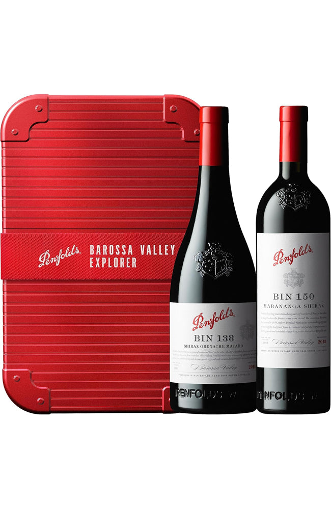 Penfolds Barossa Valley Explorer Pack 2018 | Collector's Metal Suitcase