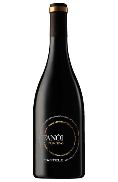 Cantele 'Fanòi' Primitivo Red Wine Bottle