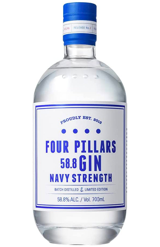 Four Pillars Distillery Navy Strength (58.8%) Australian Gin Bottle