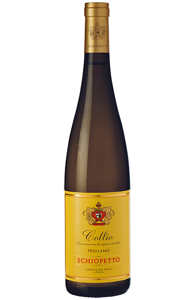 Schiopetto 'Collio' Friulano White Wine Bottle