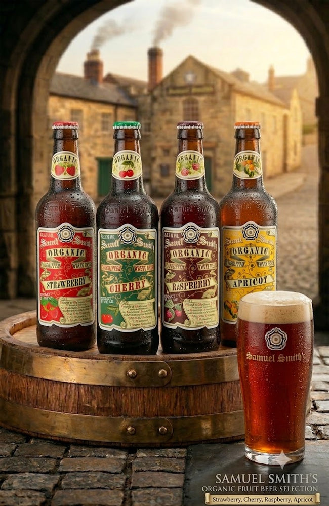 Samuel Smith's Organic Fruit Beer Selection