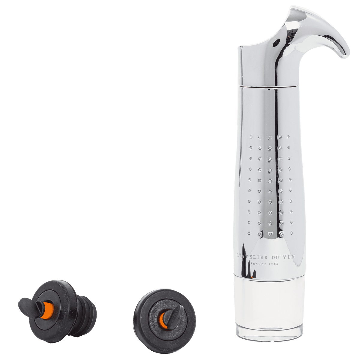 L'Atelier du Vin Gard'Vin ON/OFF Vacuum Pump with Sealer (Metal)