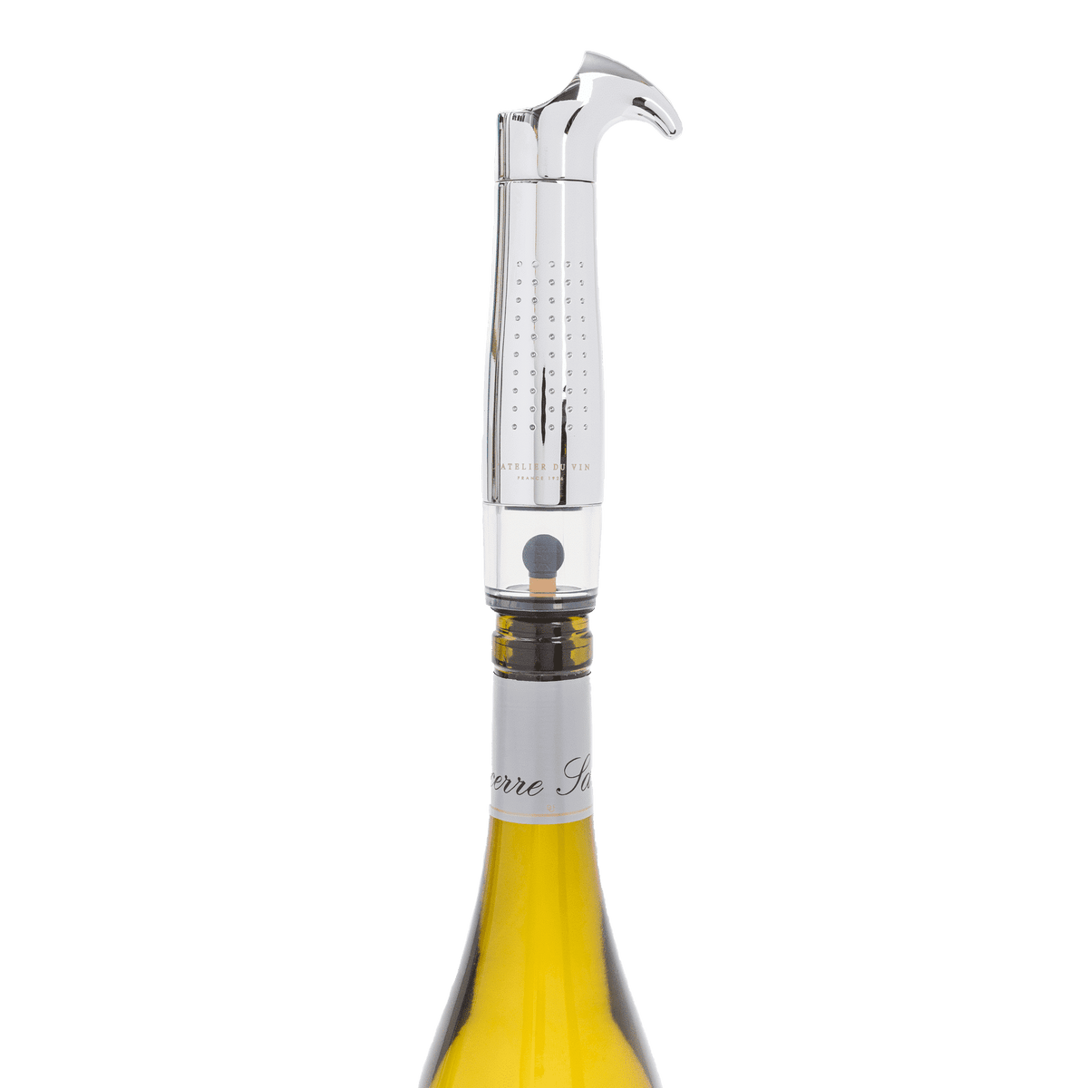 L'Atelier du Vin Gard'Vin ON/OFF Vacuum Pump with Sealer (Metal)