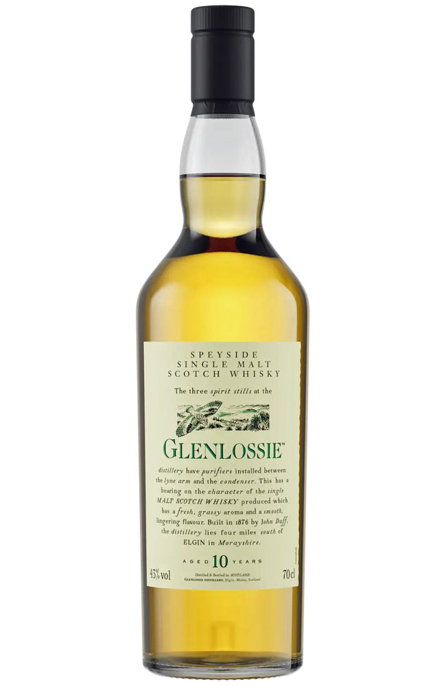 Glenlossie 10 Year Old Speyside Single Malt Scotch Whisky Flora & Fauna Bottle