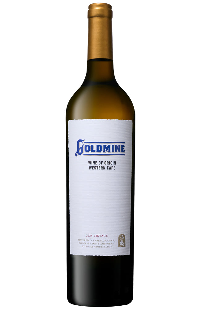 Boekenhoutskloof Goldmine Western Cape South African White Wine Bottle