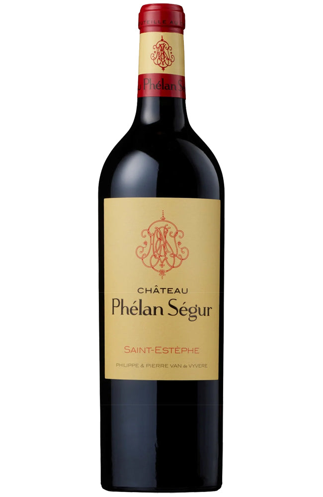 Château Phélan Ségur Cru Bourgeois Saint Estèphe Bordeaux Red Wine Bottle
