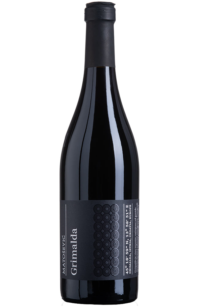 Matošević Grimalda Croatian Red Wine Bottle
