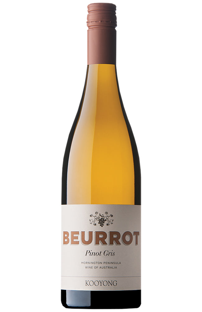 Kooyong 'Beurrot' Pinot Gris Mornington Peninsula White Wine Bottle 
