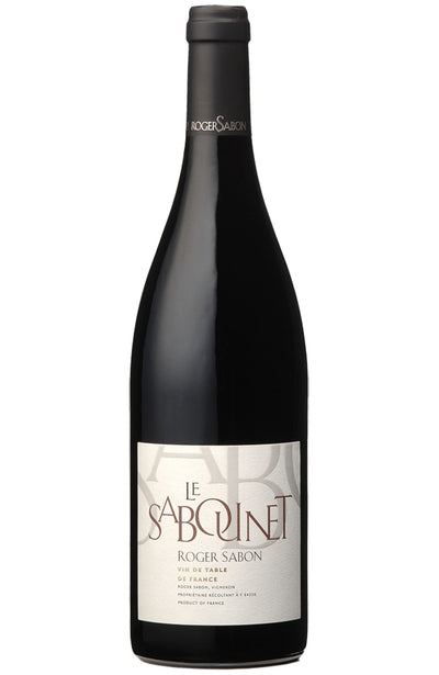 Le Sabounet Vin de France Rouge by Roger Sabon Red Wine Bottle