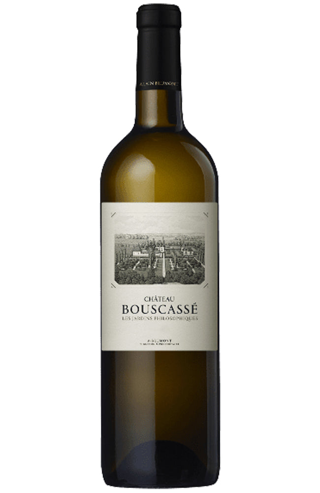Château Bouscassé Les Jardins Pacherenc du Vic Bilh Sec White Wine Bottle 