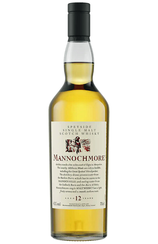 Mannochmore 12 Year Old Speyside Single Malt Scotch Whisky Bottle