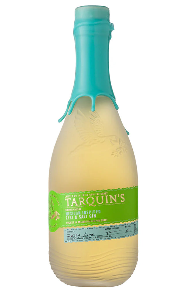 Tarquin's Limited Edition Mexican Inspired Zest & Salt Gin Bottle