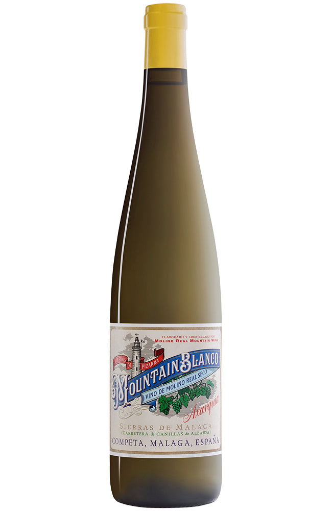 Molino Real 'Mountain Blanco' Muscat Dry White Wine from Málaga Bottle