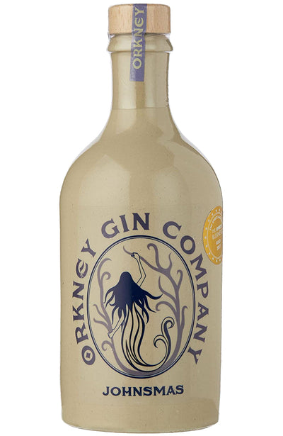 Orkney Gin Company bottle on a white background