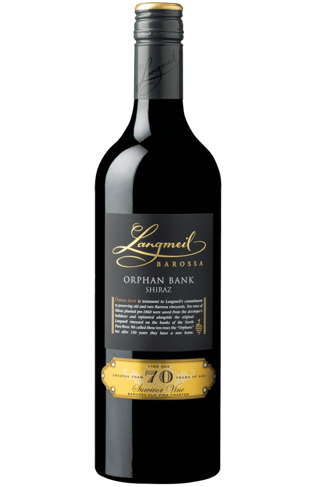Langmeil Orphan Bank Barossa Shiraz Bottle
