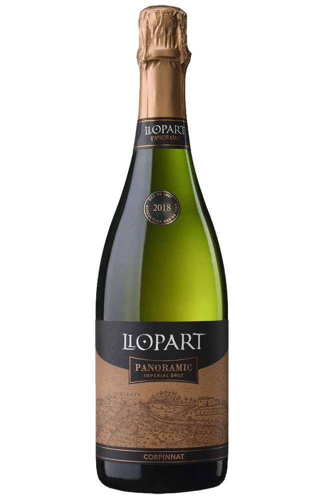 Llopart Panoramic Imperial Brut Vintage Spanish Sparkling Wine Bottle