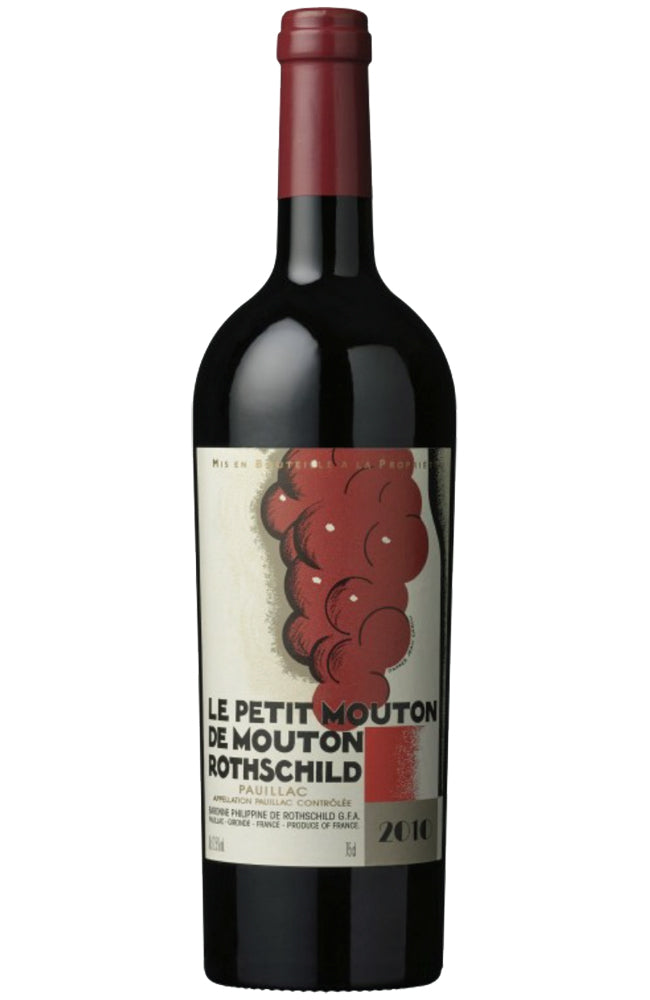 Le Petit Mouton de Mouton Rothschild Red Wine Bottle