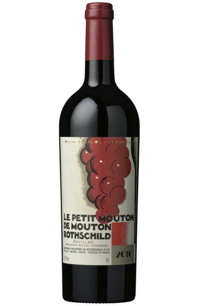 Le Petit Mouton de Mouton Rothschild Red Wine Bottle