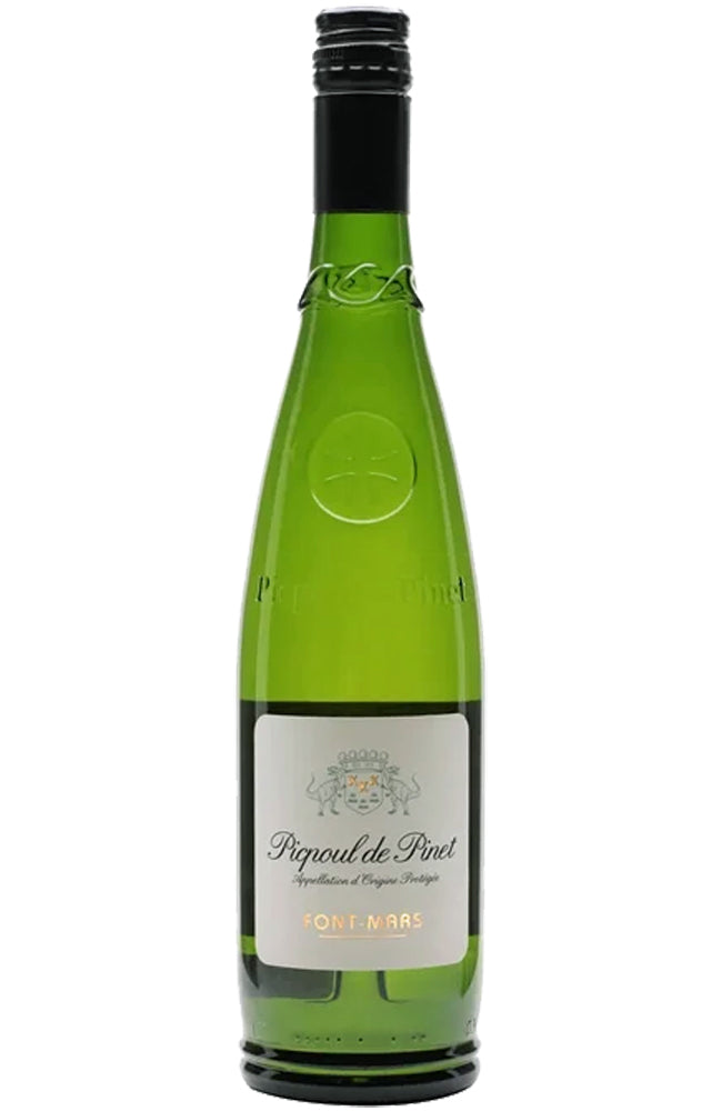 Domaine Font-Mars Picpoul de Pinet White Wine Bottle