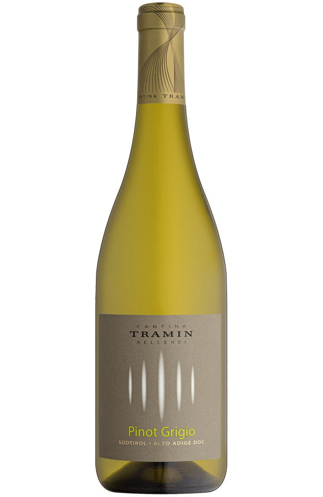 Tramin Pinot Grigio Südtirol Alto Adige White Wine Bottle
