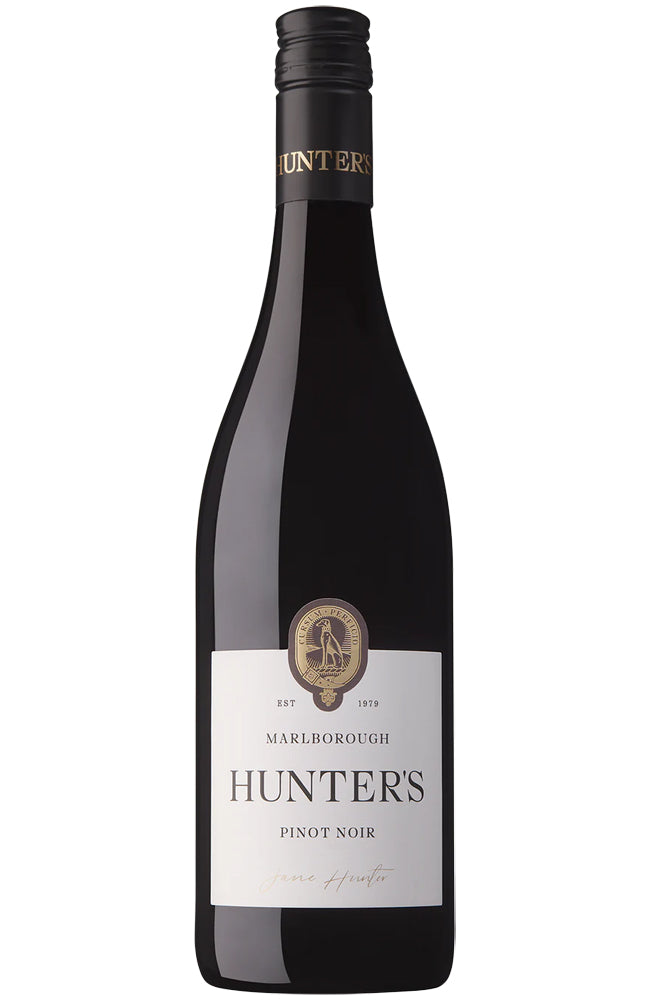 Hunter's Marlborough Pinot Noir Red Wine Bottle