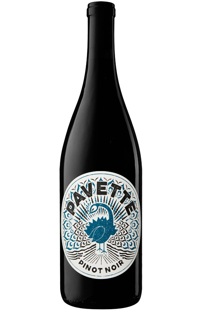 Pavette Pinot Noir Californian Red Wine Bottle