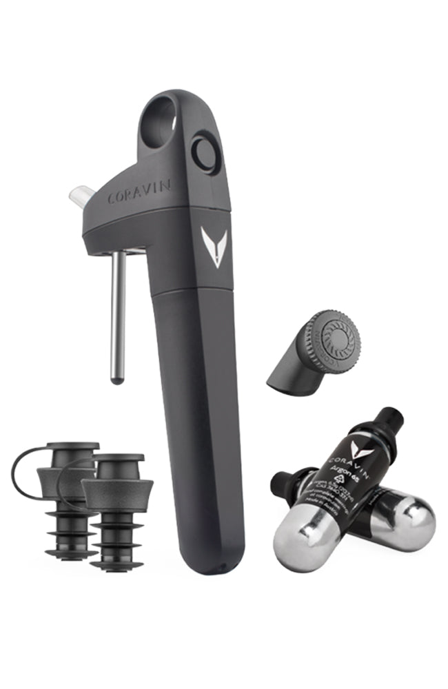 Coravin Pivot + Wine Preservation System Gift Bundle