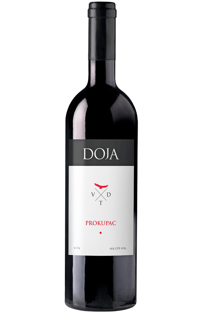Doja Winery Prokupac Serbian Red Wine Bottle 