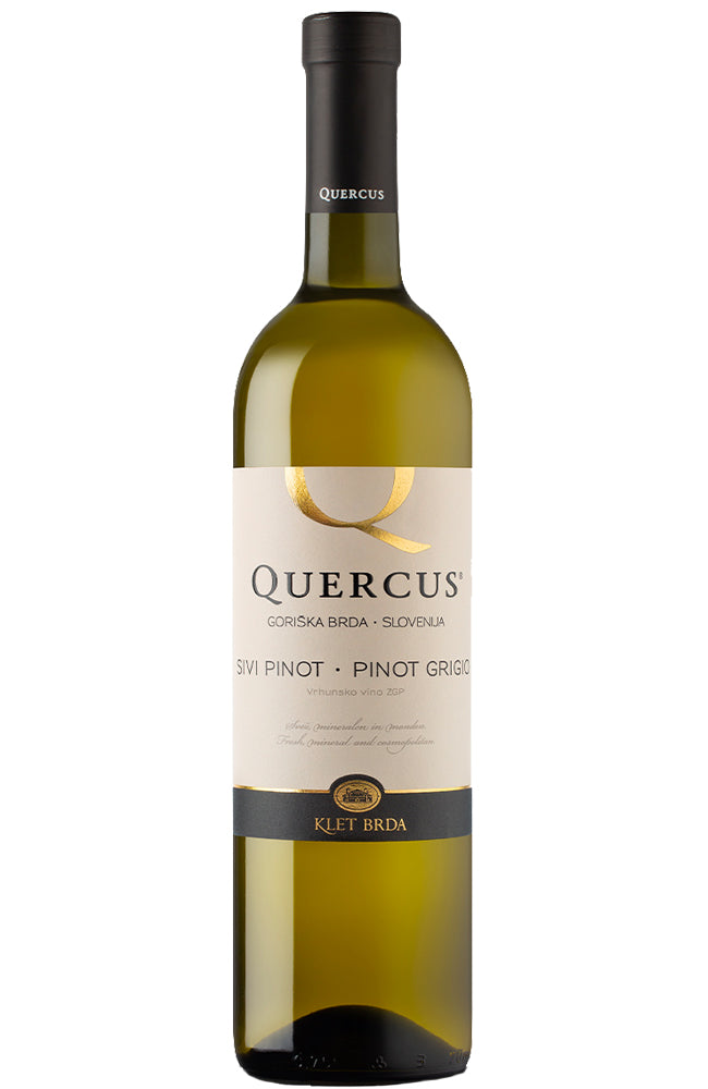 Klet Brda Quercus Pinot Grigio Bottle