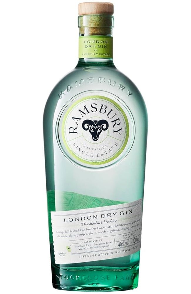 Ramsbury Single Estate Gin Bottle