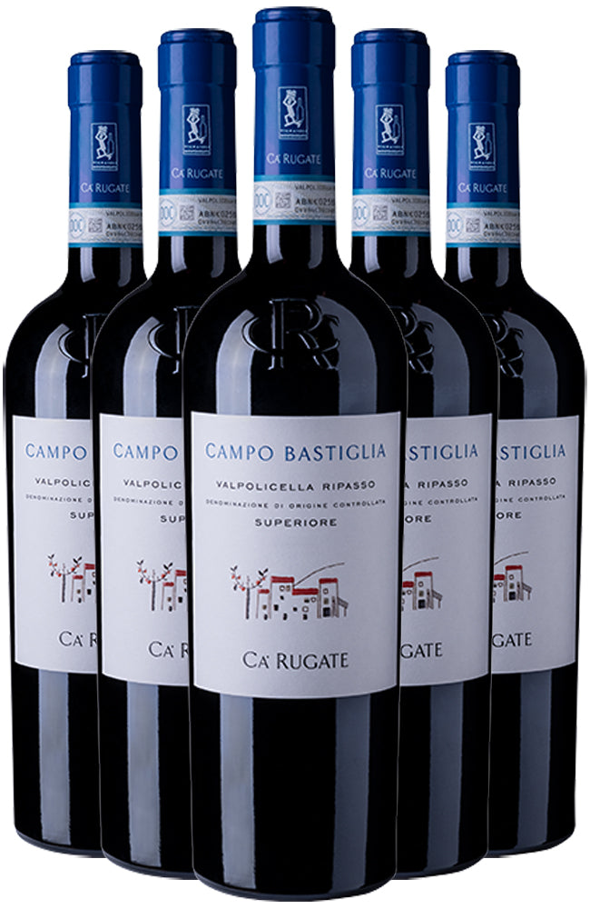 Ca' Rugate 'Campo Bastiglia' Valpolicella Ripasso Red Wine 6 Bottle Case