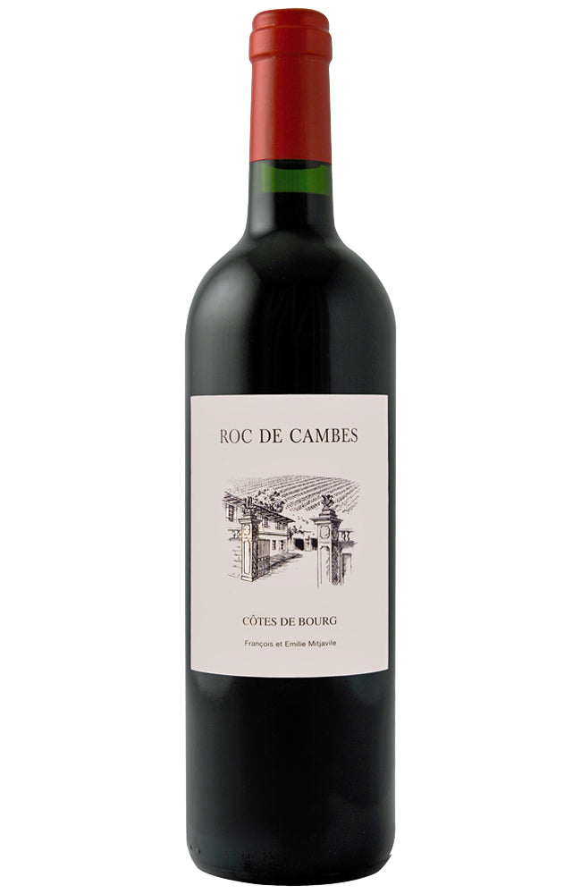 Roc de Cambes Cotes de Bourg Red Wine Bottle
