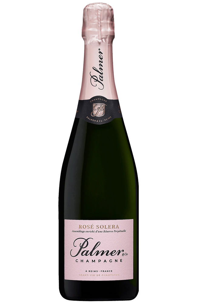 Champagne Palmer & Co Rosé Solera Non-Vintage Bottle