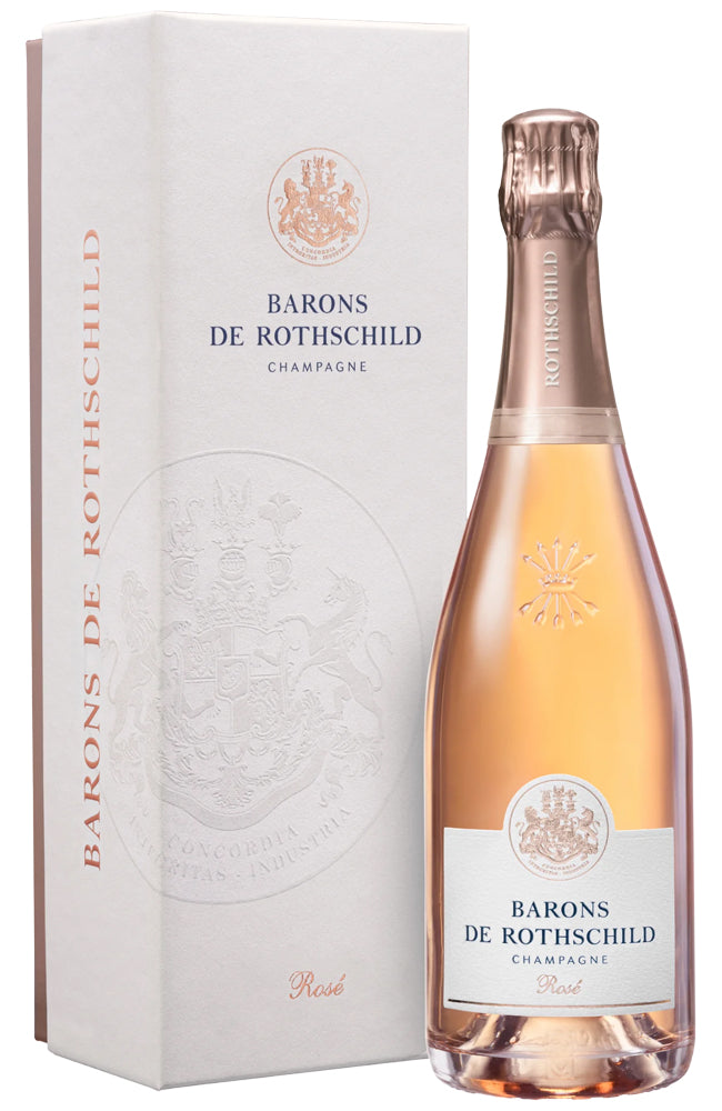 Champagne Barons de Rothschild Rosé Luxury Gift Boxed Bottle