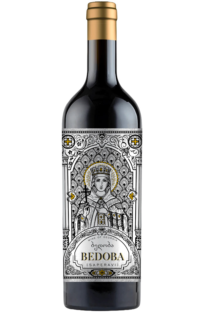 Bedoba Saperavi Georgian Red Wine Bottle