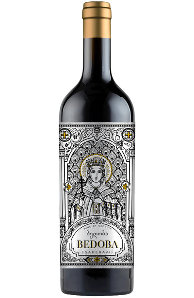 Bedoba Saperavi Georgian Red Wine Bottle