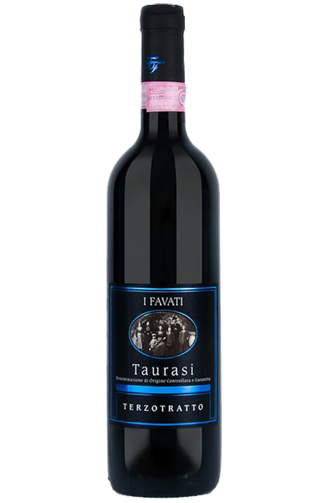 I Favati Taurasi Terzotratto Red Wine Bottle