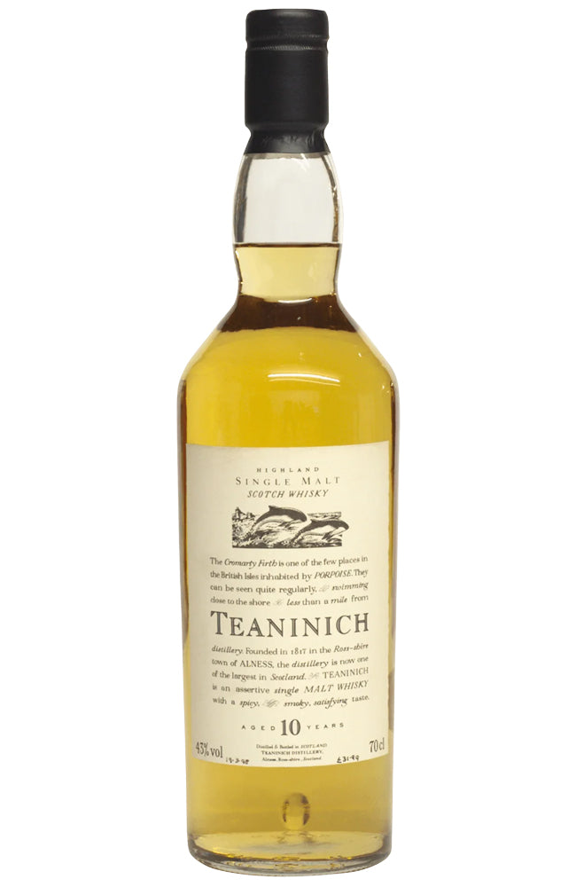 Teaninich 10 Year Old Highland Single Malt Scotch Whisky Flora & Fauna Bottle