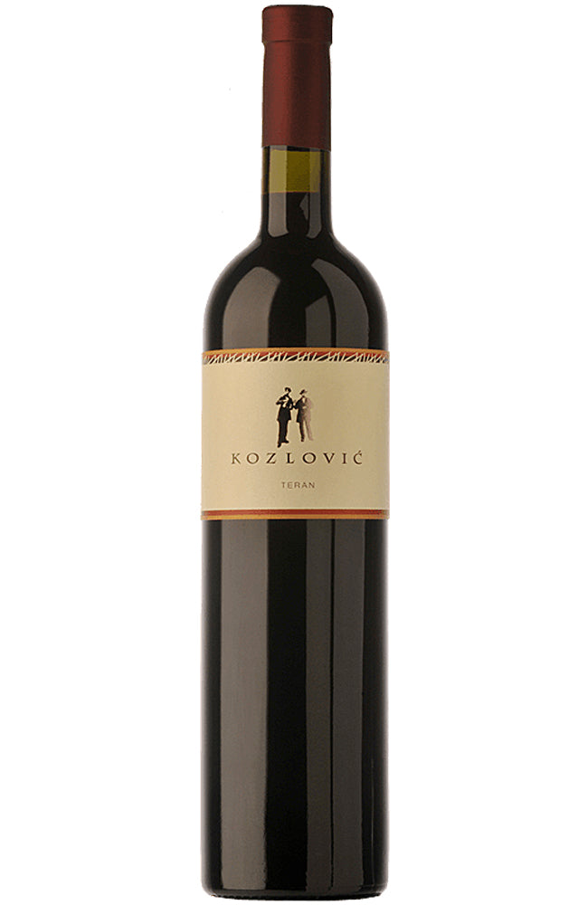 Vina Kozlović Teran Red Wine Bottle from Istria in Croatia
