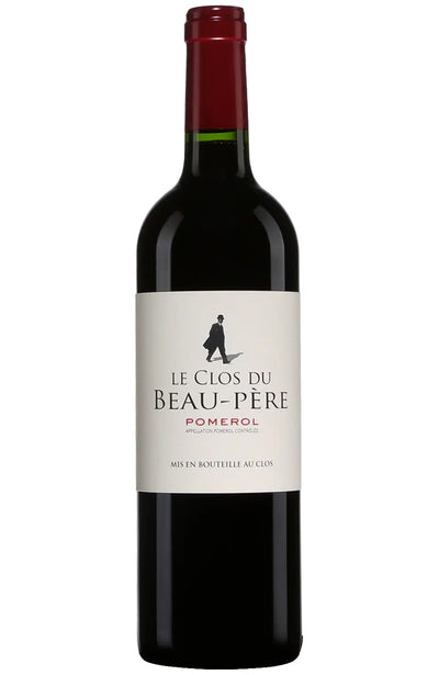 Le Clos du Beau-Père Pomerol Red Wine Bottle