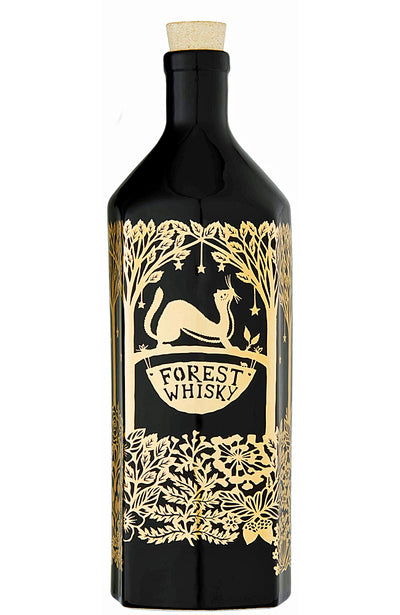 Forest Whisky Porcelain Bottle