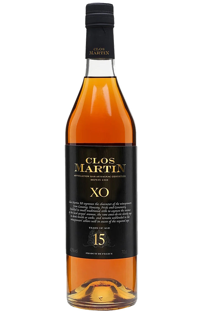 Clos Martin XO 15 Year Old Bas-Armagnac Bottle