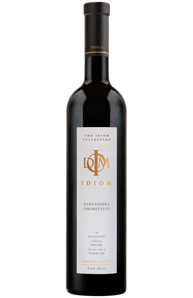 Idiom Wines Stellenbosch Zinfandel Red Wine Bottle