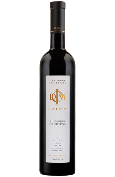 Idiom Wines Stellenbosch Zinfandel Red Wine Bottle