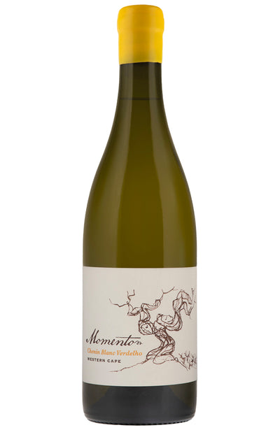 Momento Chenin Blanc Verdelho Western Cape White Wine Bottle